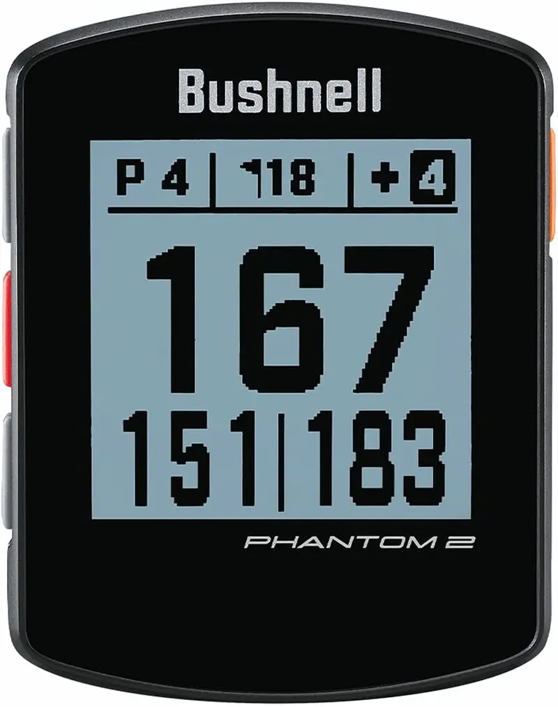 Dalmierz golfowy GPS Bushnell Phantom 2 z technologią PinSeeker i sprzężeniem zwrotnym wibracji