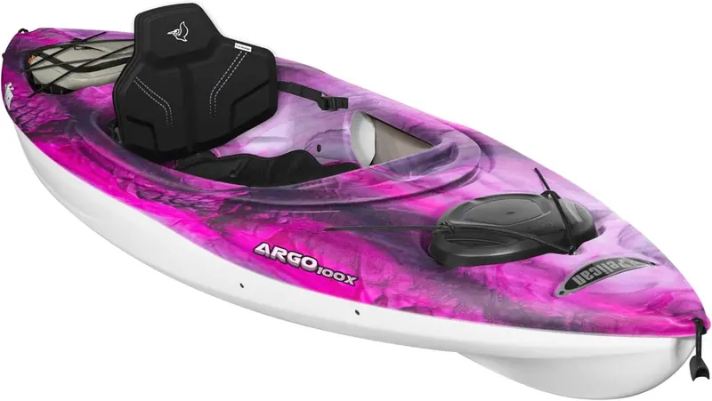 Pelican Argo 100X EXO 3-metrowy kajak sit-kayak z torbą termiczną Exo – lekki i stabilny – Stardust