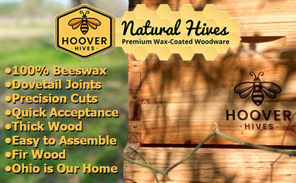 Ul Hoover Hives, prawa strona pokryta woskiem pszczelim. Siedziba główna w Stanach Zjednoczonych Ameryki - USA