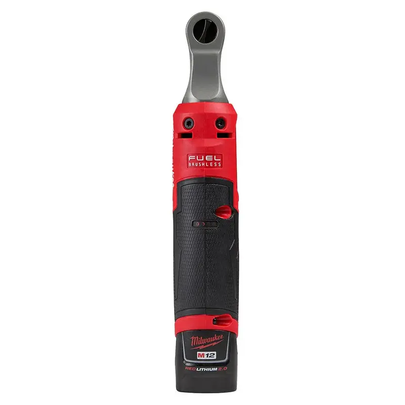 MILWAUKEE M12 FUEL Grzechotka akumulatorowa o dużej prędkości 1/4 cala – Kompaktowe elektronarzędzie bezszczotkowe z funkcją precyzyjnego dokręcania