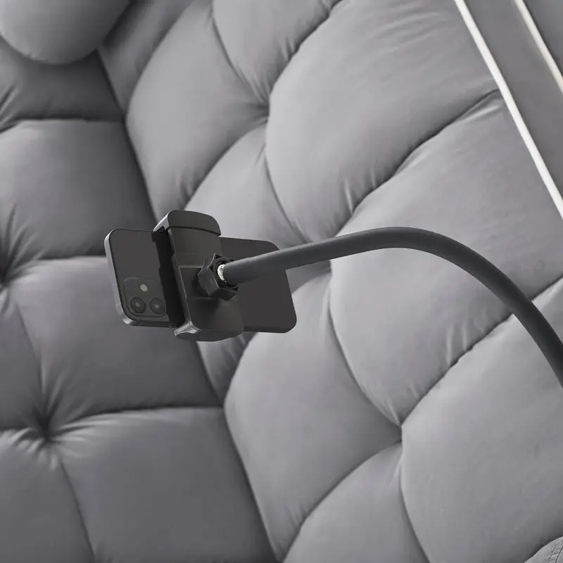 Sofa 3 w 1 z funkcją spania z aksamitu – kompaktowa, rozkładana sofa dwuosobowa z regulowanym oparciem, wysuwanym materacem i schowkami (szara, 141 cm)