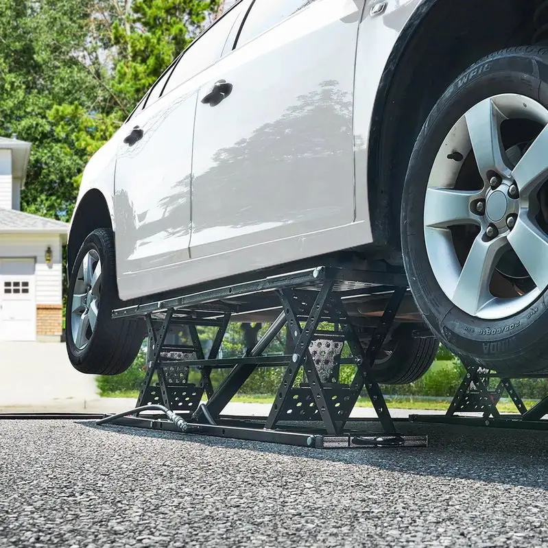 Przenośny hydrauliczny podnośnik samochodowy o udźwigu 2270 kg (5000 funtów) do użytku w garażu – automatyczna platforma podnosząca