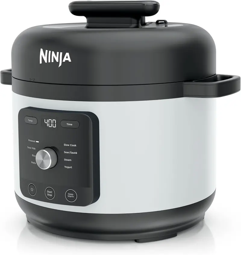 Szybkowar Ninja HyperHeat 9 w 1 – 6,5 litra z funkcjami smażenia, gotowania na parze i duszenia.