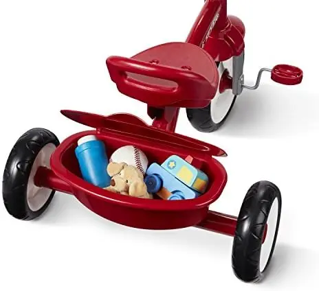 Radio Flyer Red Rider Trike – trójkołowy rower terenowy dla dzieci w wieku od 2,5 do 5 lat (dostępny wyłącznie na Amazon)