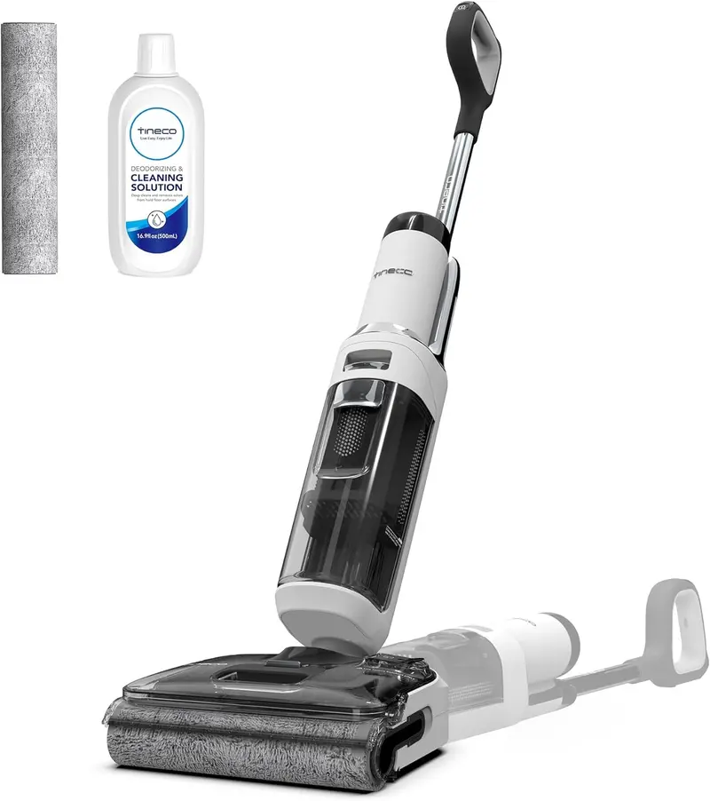 Mop parowy ONE Stretch S6 Smart Wet/Dry – płaska konstrukcja 180°, 40 minut pracy, technologia Flash-Dry i dwustronne czyszczenie