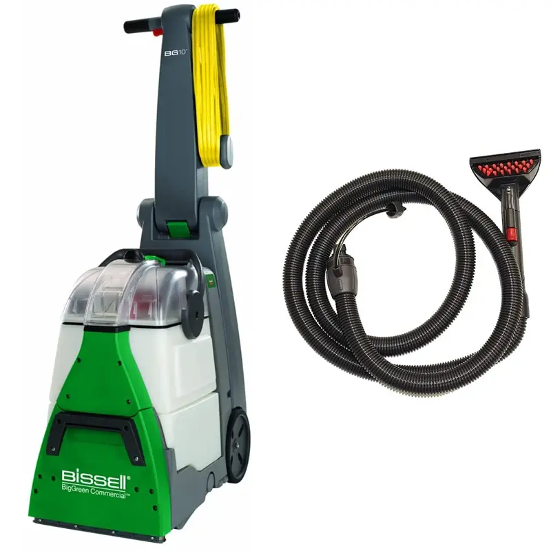 Bissell BigGreen BG10 – komercyjna maszyna do czyszczenia dywanów – system głębokiego czyszczenia z podwójnym silnikiem do miejsc o dużym natężeniu ruchu