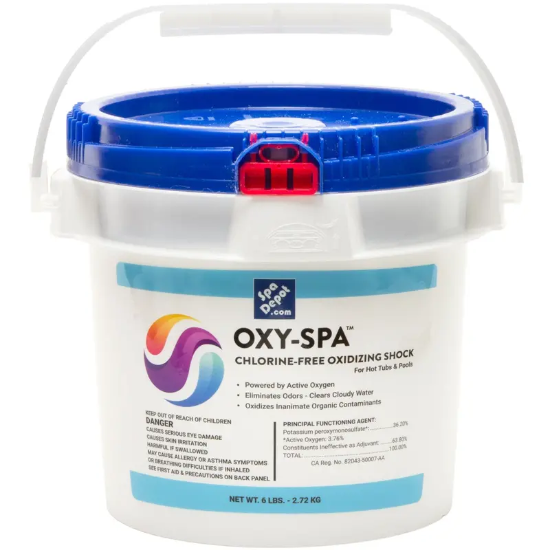 Spa Depot Oxy-Spa Shock bezchlorowy środek do pielęgnacji basenów i spa 2,7 kg