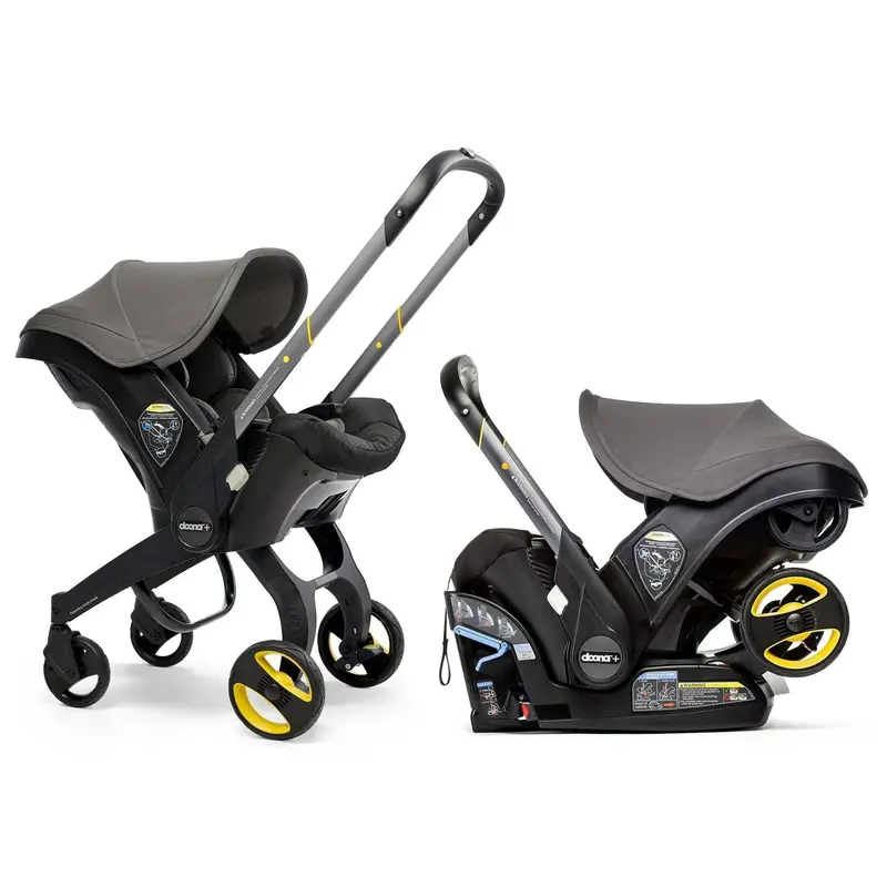 Fotelik samochodowy i wózek dziecięcy Doona Grey Hound Convertible All-in-One