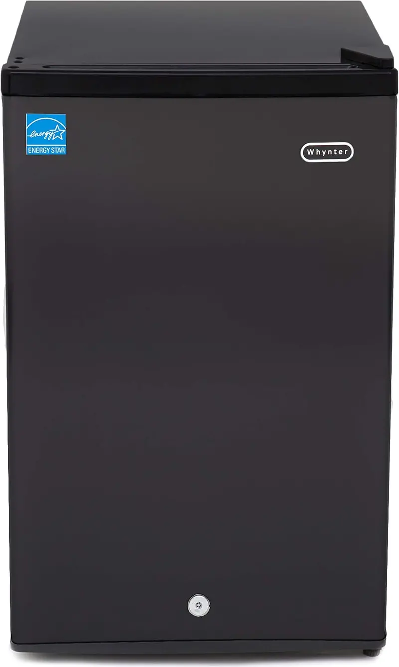 Dlaczego mini zamrażarka pionowa Whynter o pojemności 1,1 stopy sześciennej? Energy Star – kompaktowe urządzenie ze stali nierdzewnej z blokadą (CUF-112SS)