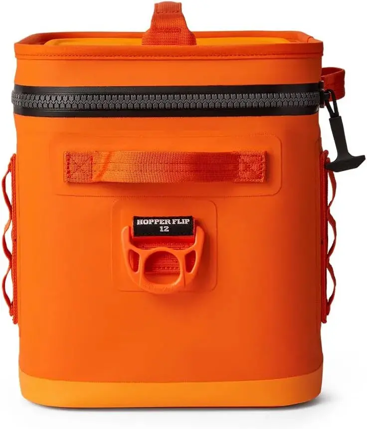Torba termiczna YETI Hopper Flip 12 Soft Cooler – antracytowa, pojemność 6,8 kg, izolacja PermaFrost, wodoodporny zamek błyskawiczny, solidna konstrukcja
