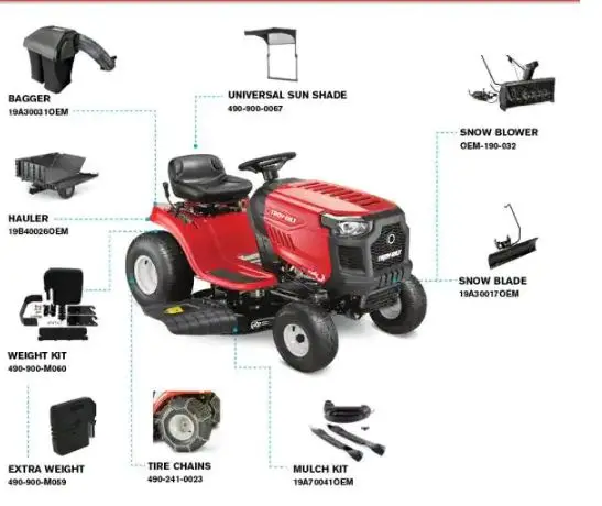 Kosiarka samojezdna Pony 42-calowa z silnikiem benzynowym, 15,5 KM Briggs & Stratton, 7-biegowa skrzynia biegów