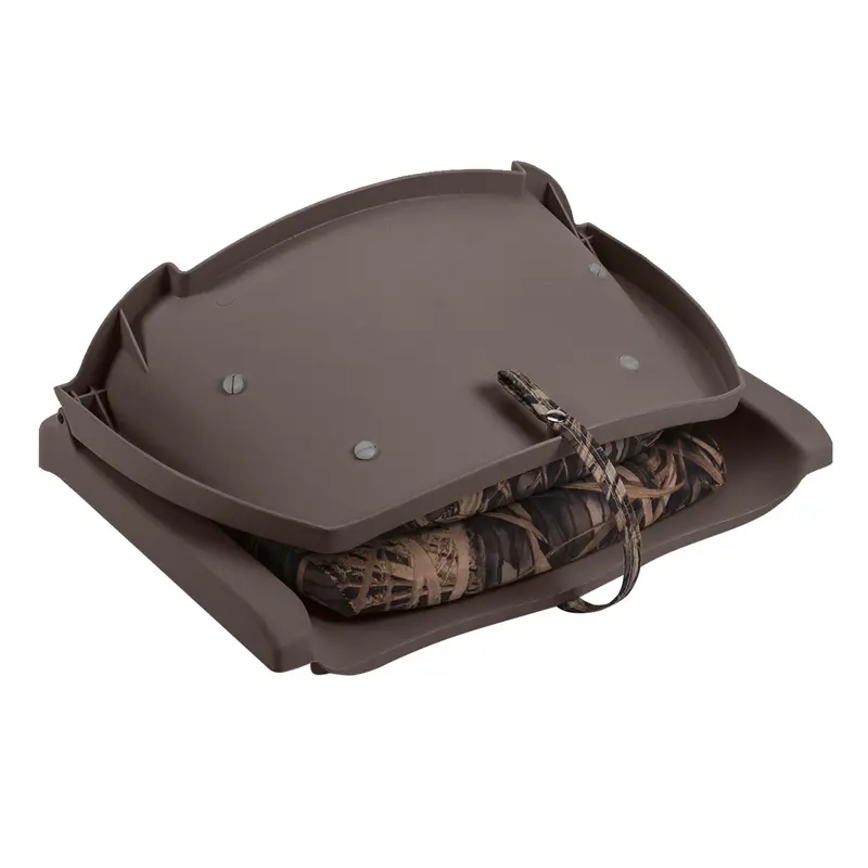 Wise 8WD139CLS-B-730 Składane krzesło wędkarskie z wyściółką, formowane, wzór Mossy Oak Original Bottomland