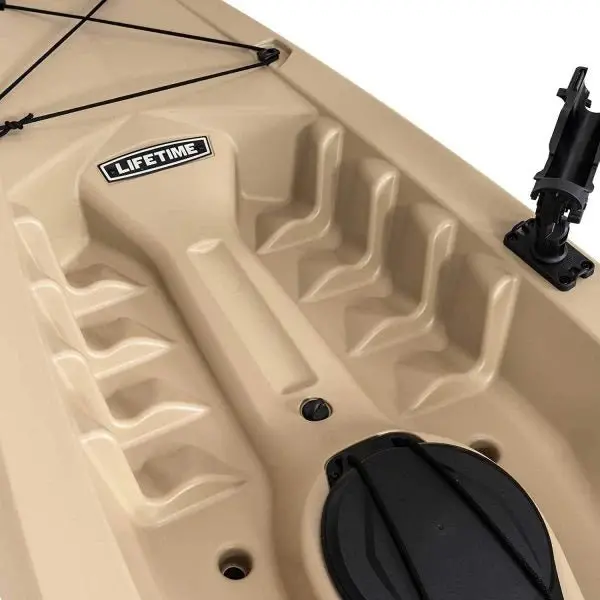 Lifetime Tamarack Angler 100 Dwuosobowy kajak wędkarski – stabilny 3-metrowy kajak rekreacyjny z wiosłami w zestawie