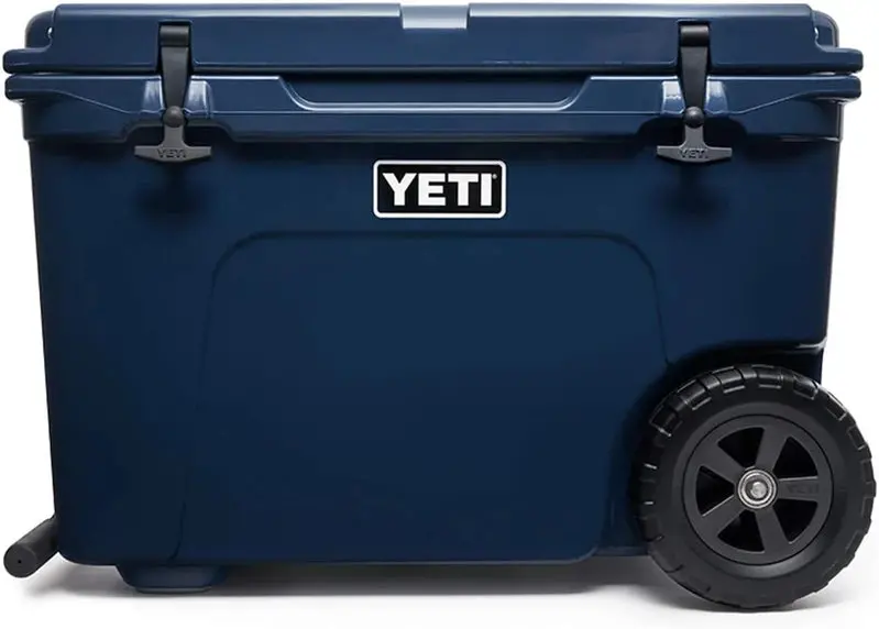 Lodówka turystyczna YETI Tundra Haul na kółkach – 65-litrowa, izolowana, granatowa