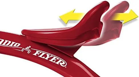 Radio Flyer Red Rider Trike – trójkołowy rower terenowy dla dzieci w wieku od 2,5 do 5 lat (dostępny wyłącznie na Amazon)