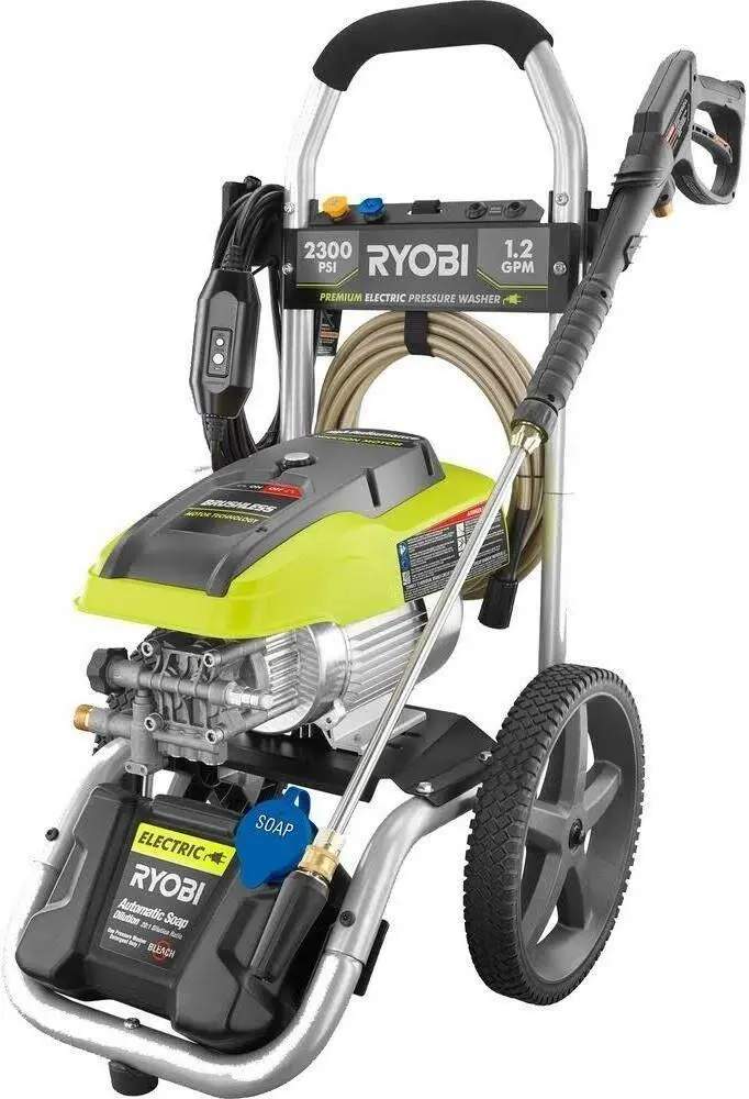 Myjka ciśnieniowa elektryczna o dużej mocy 2300 PSI – 1,2 GPM do sprzątania w domu