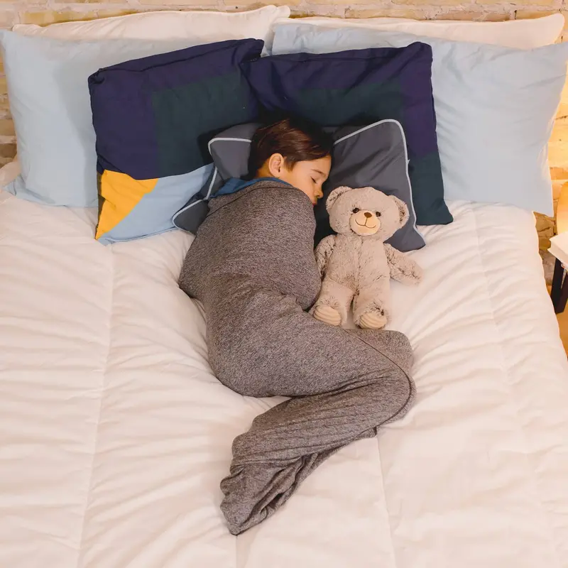 Hug Sleep Sleep Pod Move – chłodzący koc sensoryczny, nadający się do prania, obciążający zamiennik