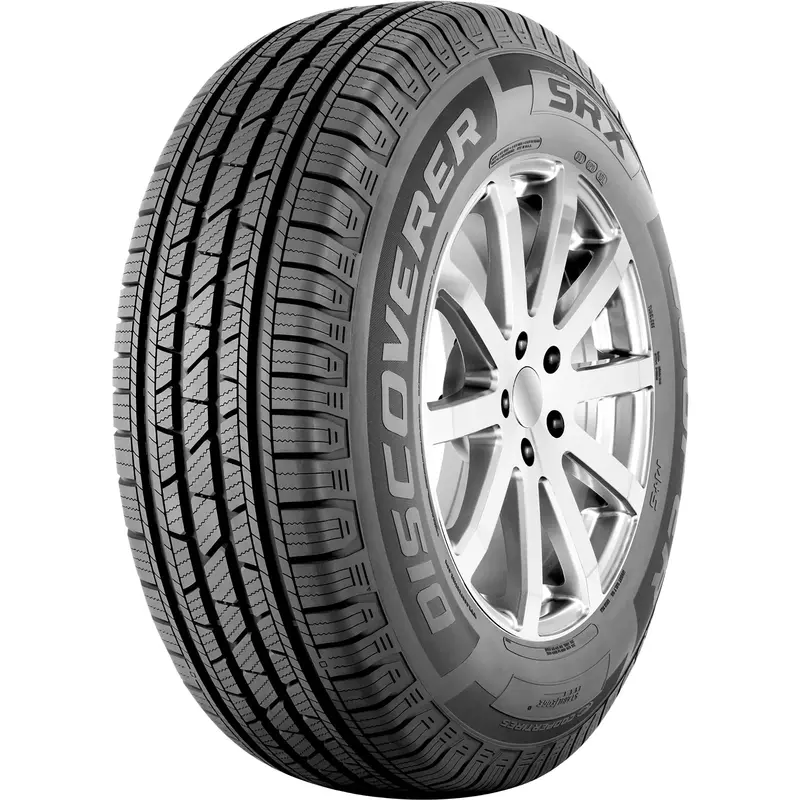 Opony całoroczne Cooper Discoverer SRX (235/60R18, 107V XL) Zestaw 2 szt. do samochodów Honda CR-V EX-L i Odyssey Touring Elite