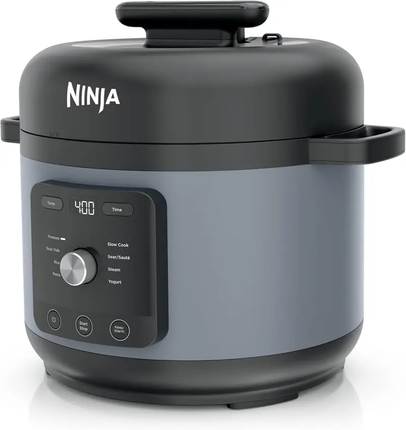 Szybkowar Ninja HyperHeat 9 w 1 – 6,5 litra z funkcjami smażenia, gotowania na parze i duszenia.