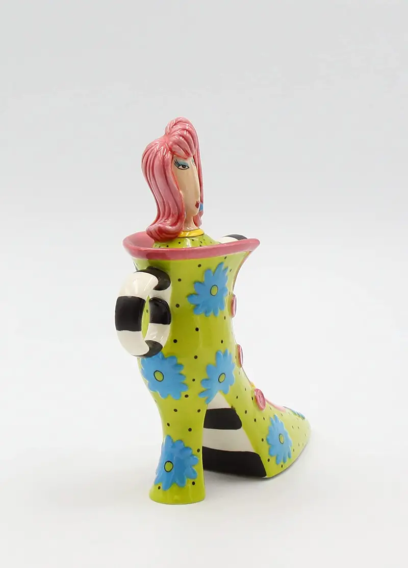 Czajnik Appletree Design z niebieskim kwiatem, 20,9 cm