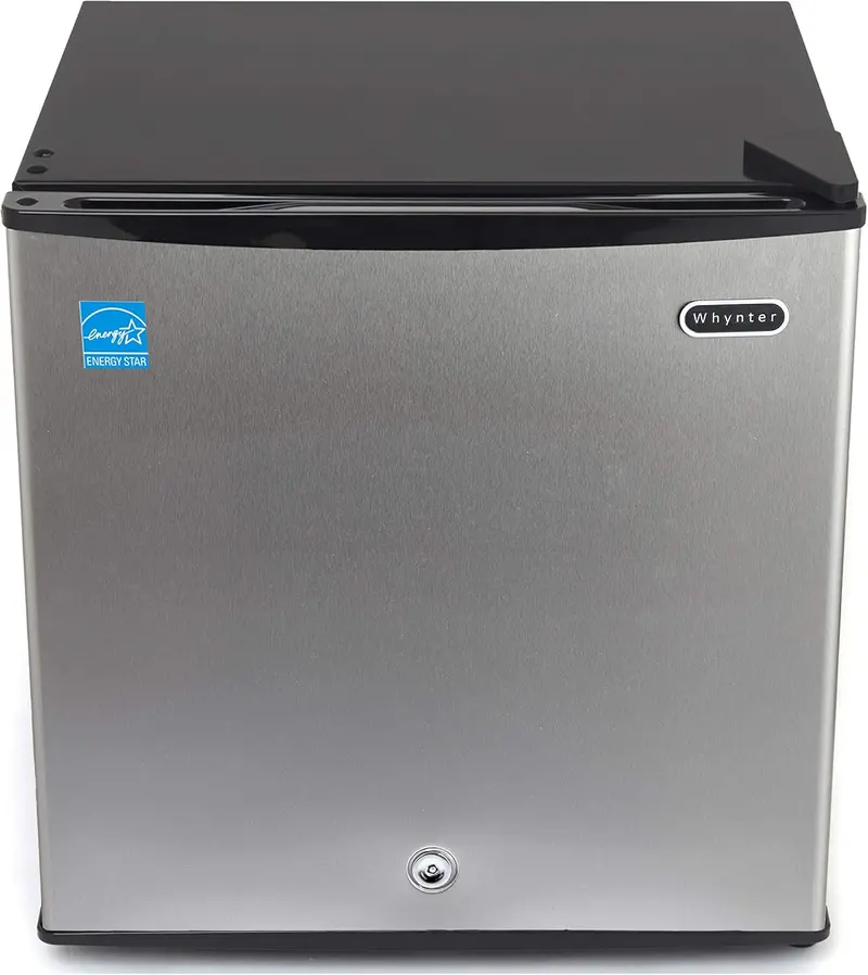 Dlaczego mini zamrażarka pionowa Whynter o pojemności 1,1 stopy sześciennej? Energy Star – kompaktowe urządzenie ze stali nierdzewnej z blokadą (CUF-112SS)