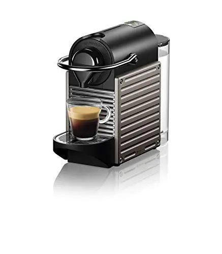 Nespresso Pixie by Breville – Kompaktowy ekspres do kawy z wykończeniem tytanowym