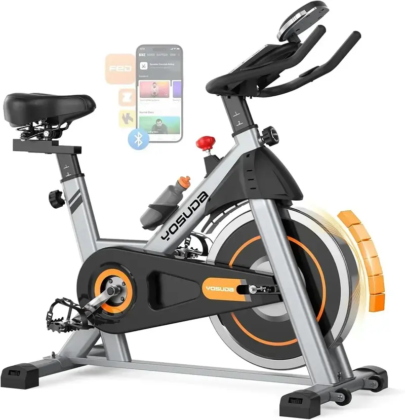 Rower treningowy Arita Fitness – cichy rower stacjonarny z uchwytem na tablet