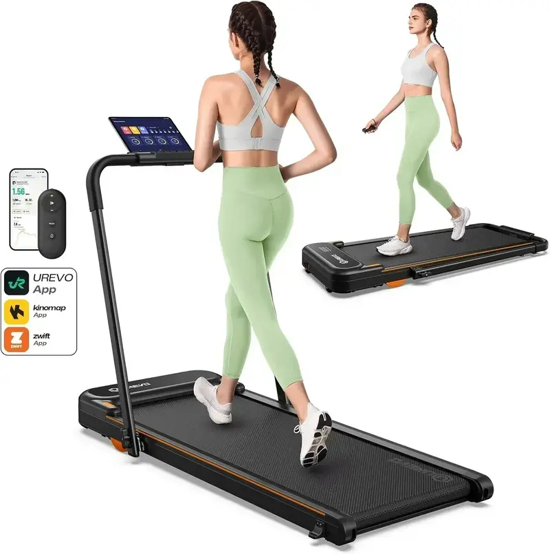 Urevo Strol 2E Smart Foldable Treadmill – podwójny ekran LED i mobilność 2 w 1