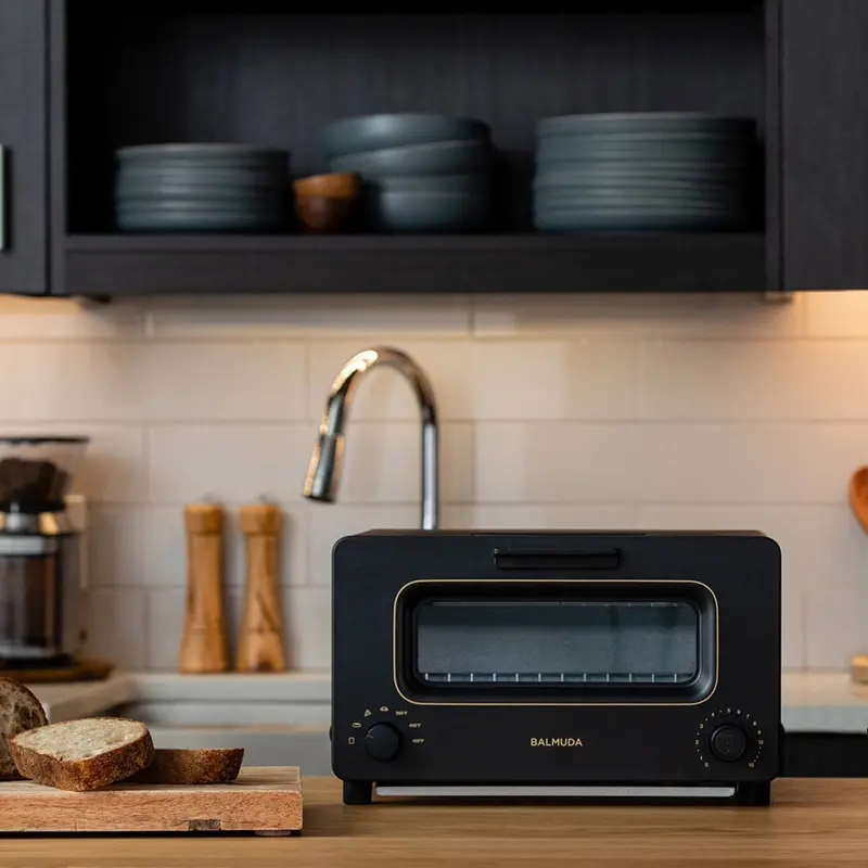 BALMUDA The Toaster – Toster precyzyjny, matowo-czarne wykończenie