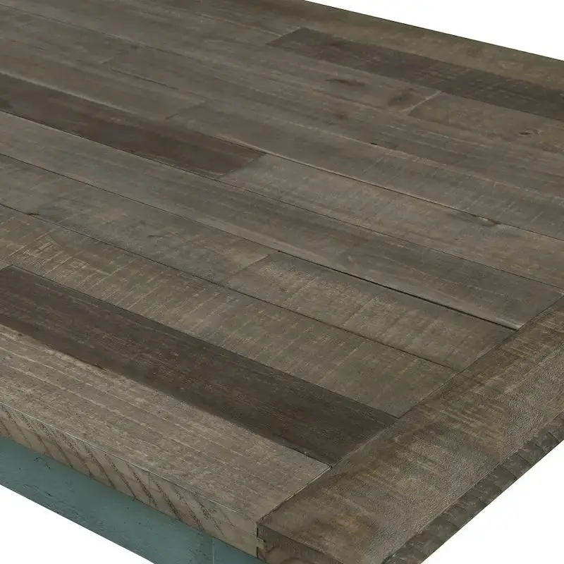 Zestaw obiadowy Roundhill Prato, 5 elementów – krzesła z oparciem krzyżowym i drewniany stół