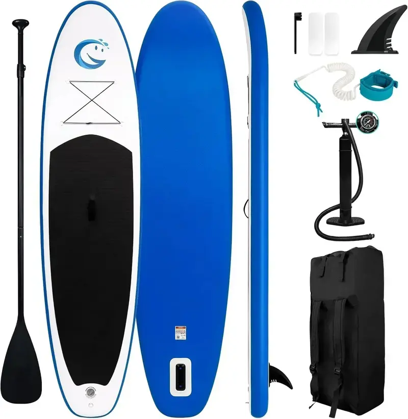 FunWater Ultralight nadmuchiwana deska SUP – wygodna w podróży deska SUP z kompletnym zestawem akcesoriów