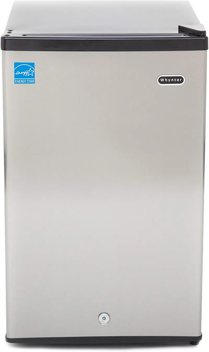 Dlaczego mini zamrażarka pionowa Whynter o pojemności 1,1 stopy sześciennej? Energy Star – kompaktowe urządzenie ze stali nierdzewnej z blokadą (CUF-112SS)