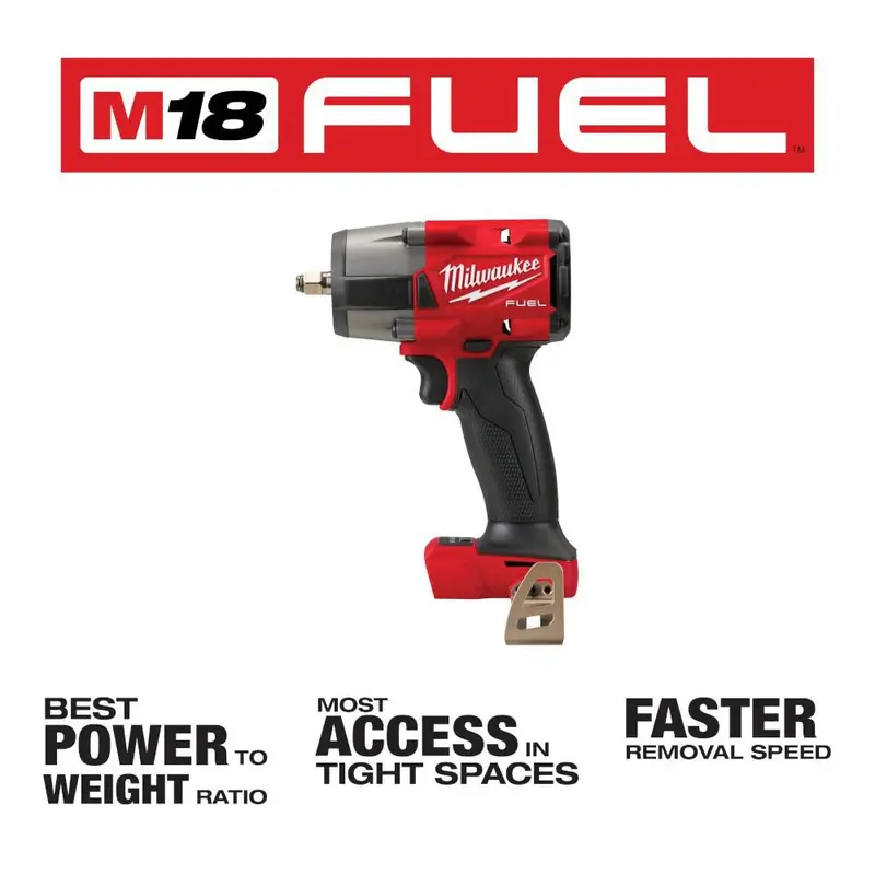 Klucz udarowy Milwaukee M18 FUEL 3/8 o średnim momencie obrotowym z pierścieniem ciernym 2960-20