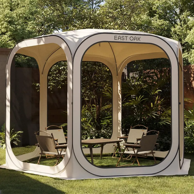 EAST OAK 10×10 FT Instant Shelter – Szybki w montażu, przenośny schron na owady
