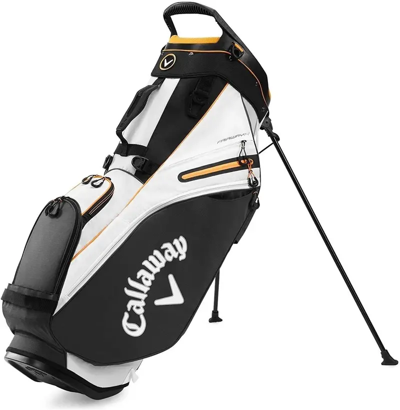 Torba golfowa Callaway Mavrik – model 2020, stylowa grafika, pełny panel tylny, góra z 14 kieszeniami