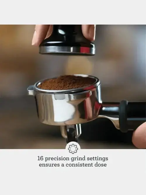Półautomatyczny ekspres do kawy Breville Barista Express BES870XL z wbudowanym młynkiem, wykończenie ze stali nierdzewnej