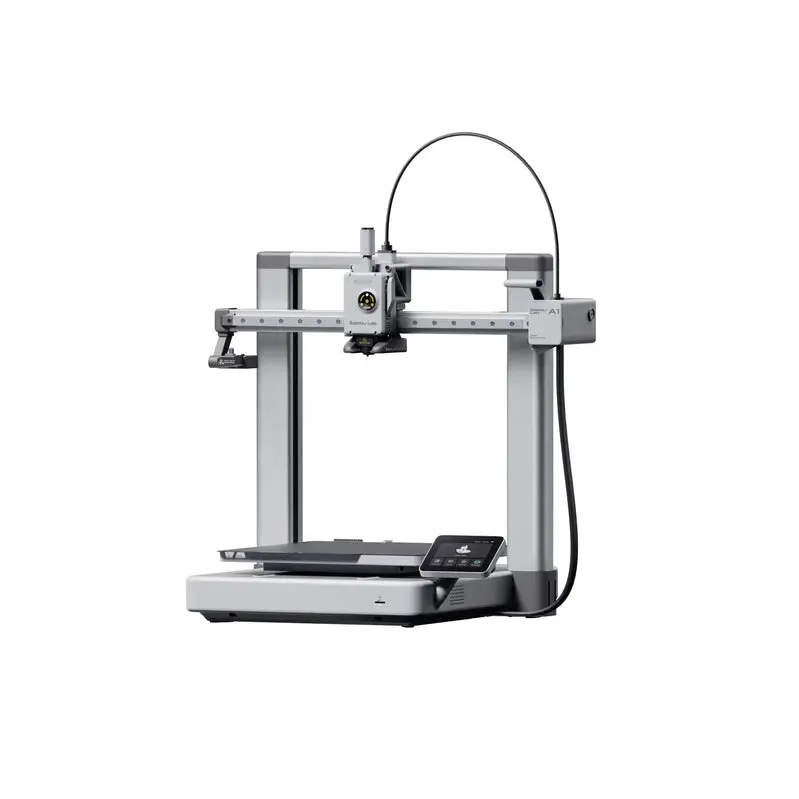 Drukarka 3D Bambu Lab A1 Combo – szybki system podwójnego wytłaczania w kolorze srebrnym