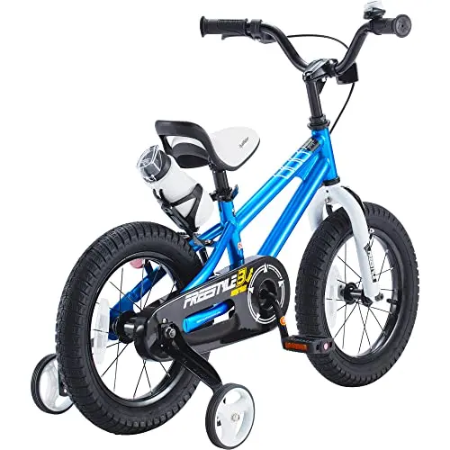 Rower dziecięcy Royalbaby Freestyle BMX z kółkami bocznymi i stojakiem