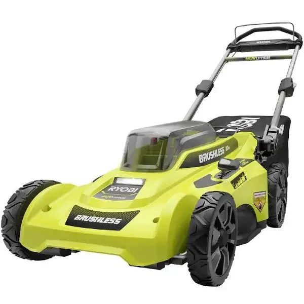 RYOBI 40 V 20-CALOWA KOSIARKA BEZPRZEWODOWA – SILNIK BEZSZCZOTKOWY, AKUMULATOR 6,0 Ah (TYLKO URZĄDZENIE)