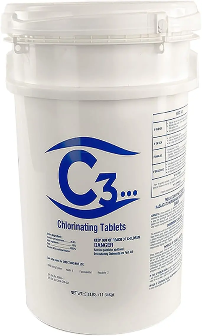 Tabletki stabilizowanego chloru C3 3