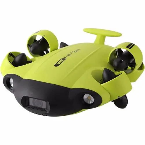 Dron podwodny V6 – 4K UHD, do głębokości 100 metrów, 6-punktowa stabilizacja i oświetlenie o natężeniu 4000 lumenów