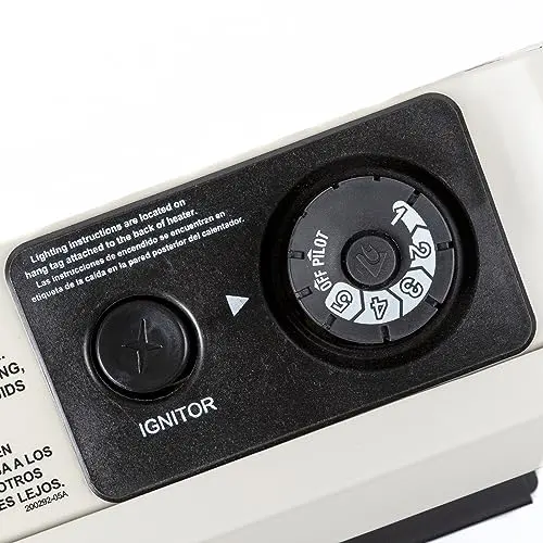 Podwójny bezodpływowy ogrzewacz podczerwieni HearthSense IR26T-BB z termostatem